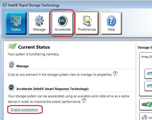 intel rapid storage technology for windows 10